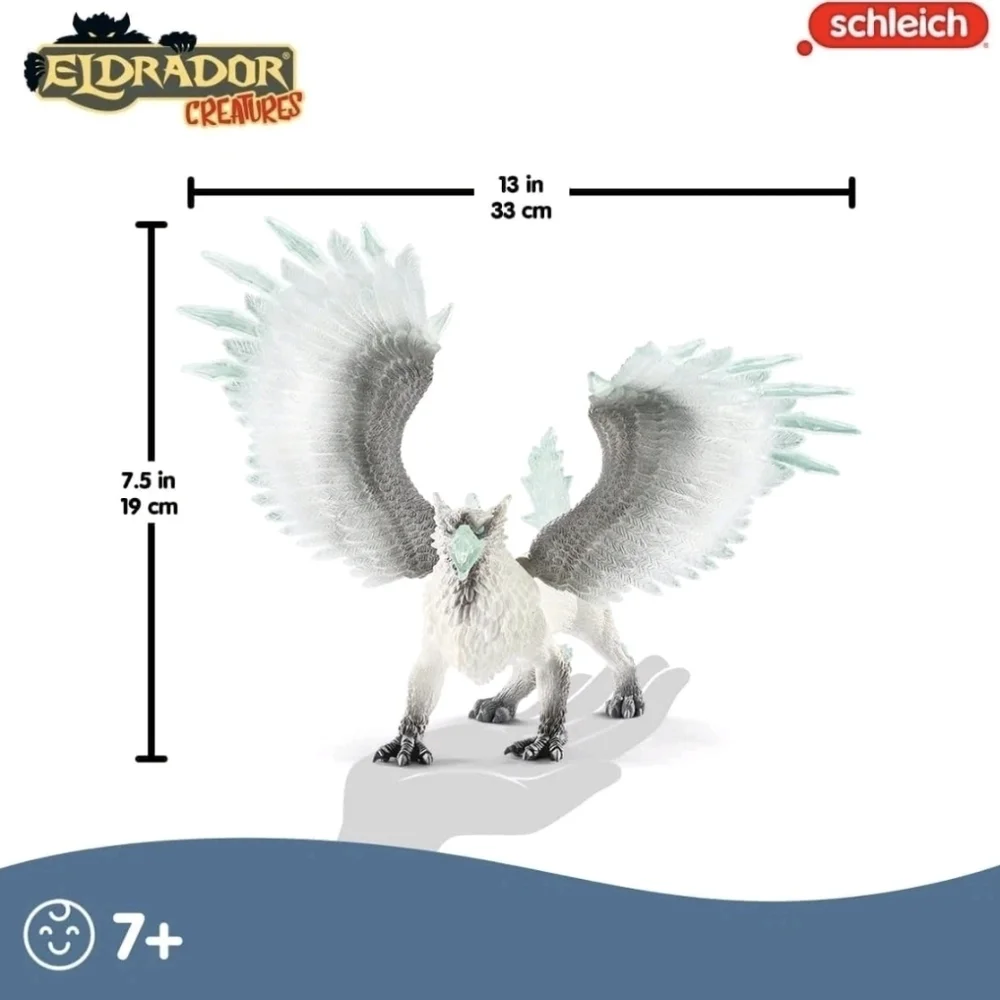 Schleich Eldrador Creatures Ice Griffin Figure #70143 - Like New! - Picture 7 of 13
